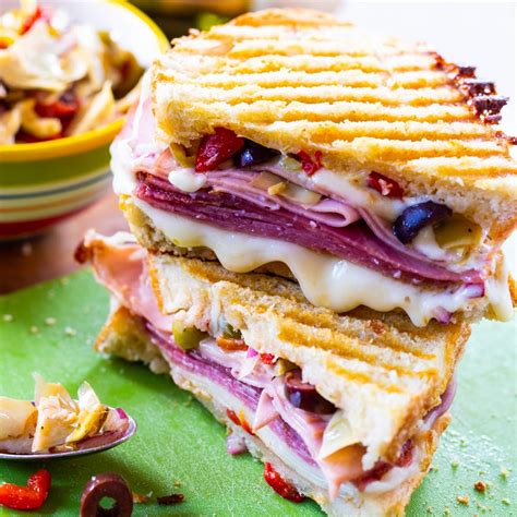 How many carbs are in muffaletta panini - calories, carbs, nutrition