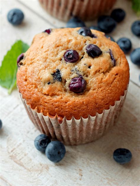 How many carbs are in muffin mix blueberry sour cream #8 scoop - calories, carbs, nutrition