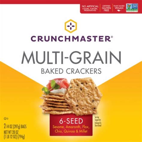 How many carbs are in multi grain crackers - calories, carbs, nutrition