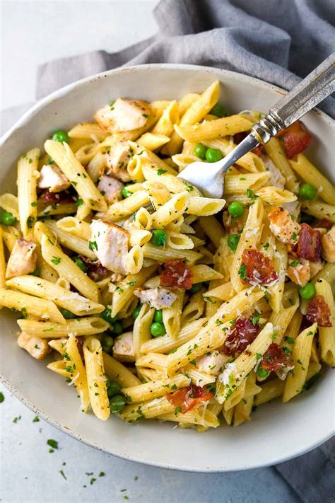 How many carbs are in multi grain penne carbonara - calories, carbs, nutrition