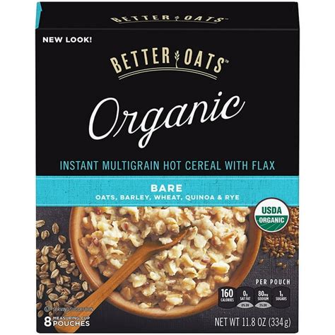 How many carbs are in multigrain hot cereal - calories, carbs, nutrition