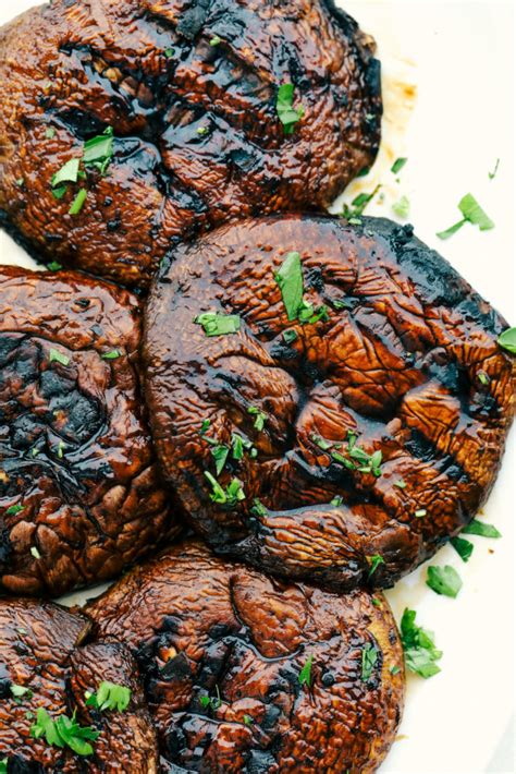 How many carbs are in mushroom portobello grilled balsamic 1 ea - calories, carbs, nutrition