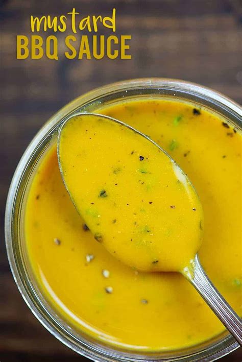 How many carbs are in mustard bbq sauce - calories, carbs, nutrition