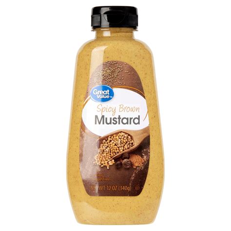 How many carbs are in mustard spicy brown 1 tbsp - calories, carbs, nutrition