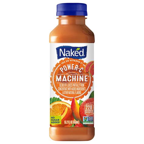 How many carbs are in naked juice, power-c, 152 oz - calories, carbs, nutrition