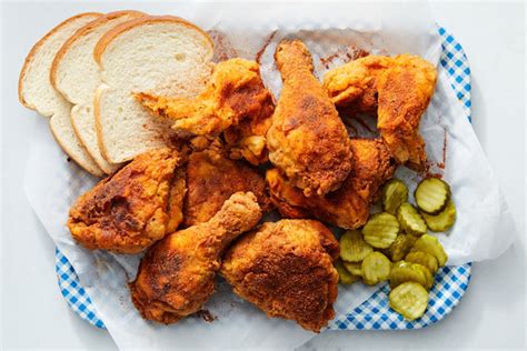 How many carbs are in nashville style spicy fried chicken and waffles - calories, carbs, nutrition