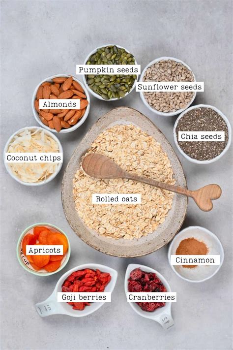 How many carbs are in natural muesli, fruit & nut - calories, carbs, nutrition