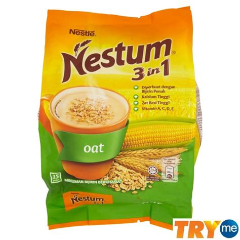 How many carbs are in nestum 3 in 1 - calories, carbs, nutrition