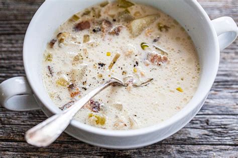 How many carbs are in new england style clam chowder - calories, carbs, nutrition