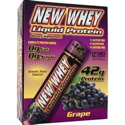 How many carbs are in new whey liquid protein 42 - calories, carbs, nutrition