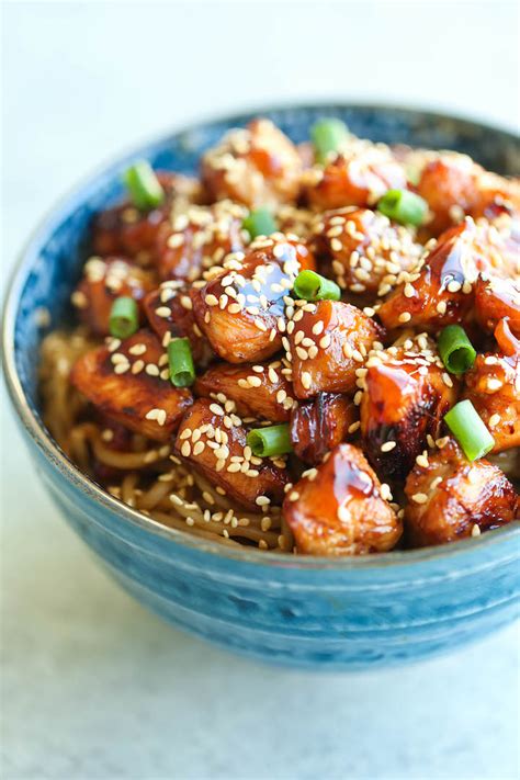 How many carbs are in noodle bowl, asian chicken - calories, carbs, nutrition