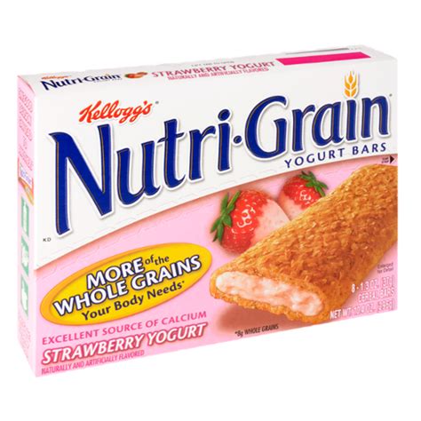 How many carbs are in nutri-grain strawberry yogurt bar - calories, carbs, nutrition