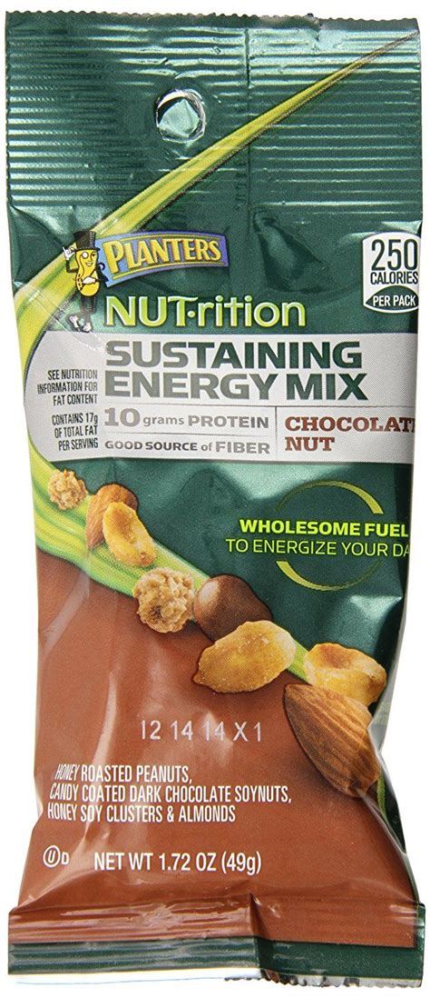 How many carbs are in nutrition sustaining energy mix- chocolate nut - calories, carbs, nutrition