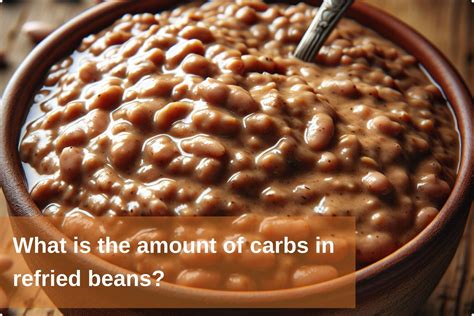 How many carbs are in on the border, refried beans - calories, carbs, nutrition