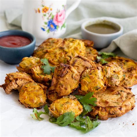 How many carbs are in onion pakoras - calories, carbs, nutrition