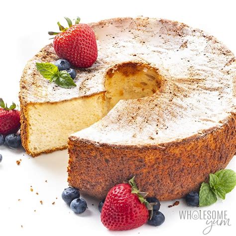 How many carbs are in orange almond angel foodcake - calories, carbs, nutrition