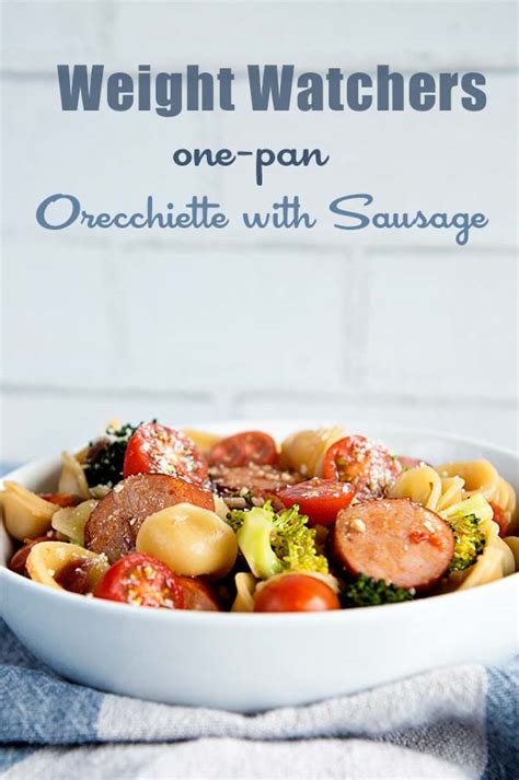 How many carbs are in orecchiette w/sausage & tomatoes - calories, carbs, nutrition