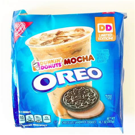 How many carbs are in oreo cookie mocha sweet shot - calories, carbs, nutrition