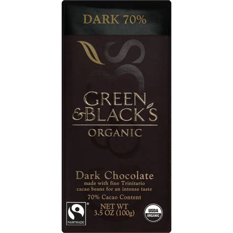 How many carbs are in organic dark chocolate 70% - calories, carbs, nutrition