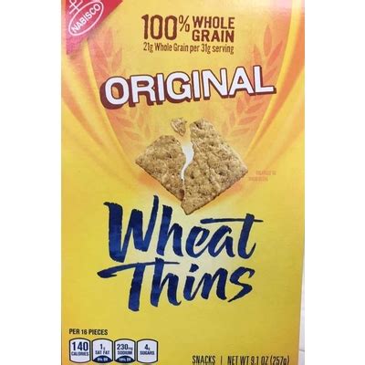 How many carbs are in original 7 grain crackers - calories, carbs, nutrition