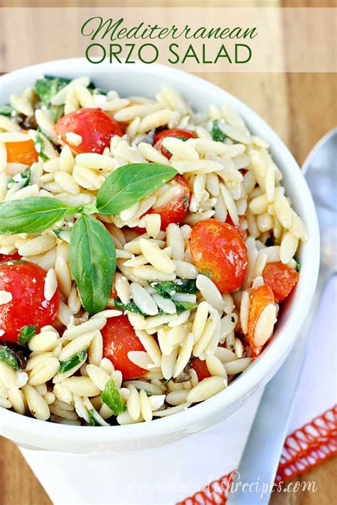 How many carbs are in orzo salad with spinach & feta - calories, carbs, nutrition