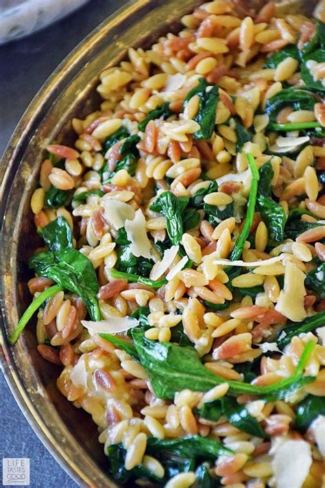 How many carbs are in orzo with eggplant & red pepper - calories, carbs, nutrition