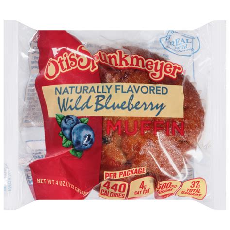 How many carbs are in otis spunkmeyer, blueberry muffin, reduced fat - calories, carbs, nutrition