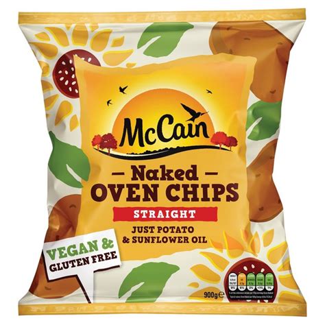 How many carbs are in oven chips frozen - calories, carbs, nutrition