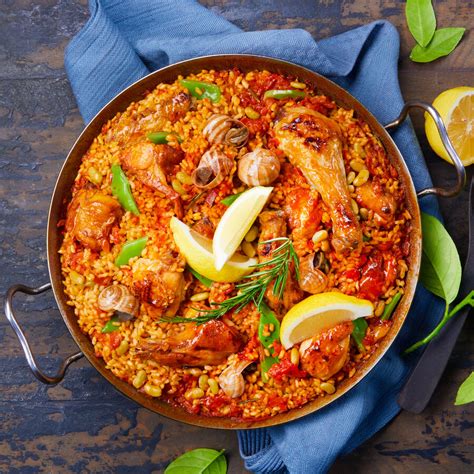 How many carbs are in paella valenciana - calories, carbs, nutrition