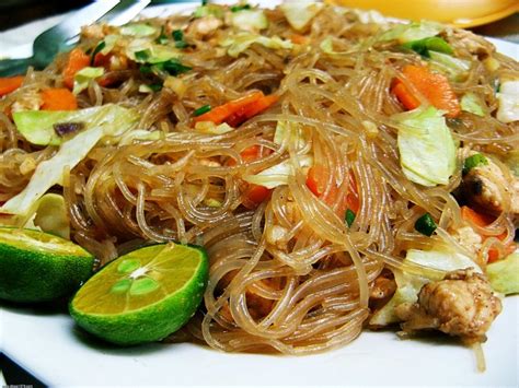 How many carbs are in pancit noodles plain - calories, carbs, nutrition