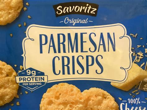 How many carbs are in parmesan crisps - calories, carbs, nutrition