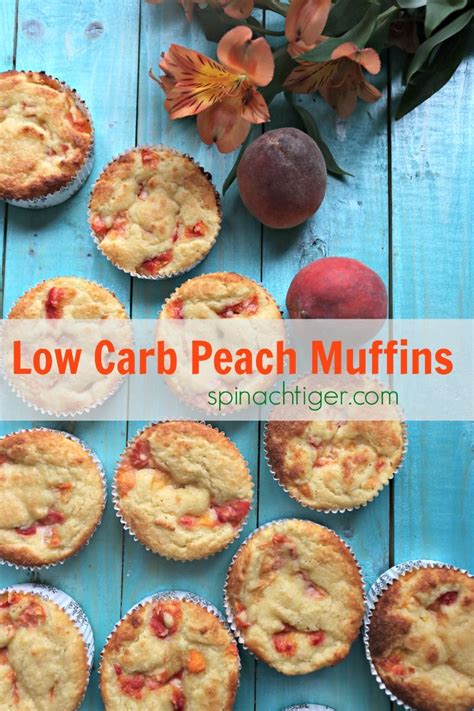 How many carbs are in peach muffins - calories, carbs, nutrition
