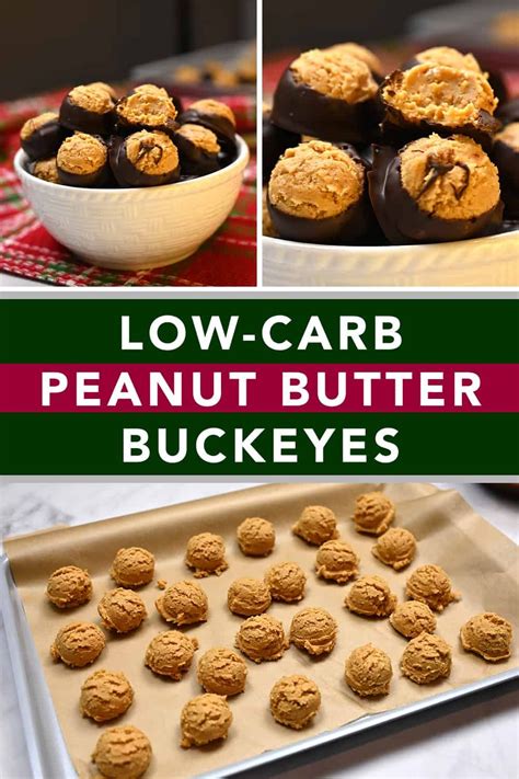 How many carbs are in peanut butter buckeyes - calories, carbs, nutrition