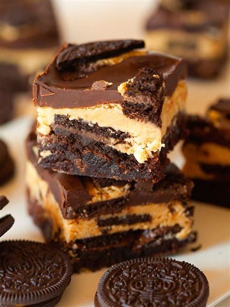 How many carbs are in peanut butter chocolate oreo brownie - stg - calories, carbs, nutrition