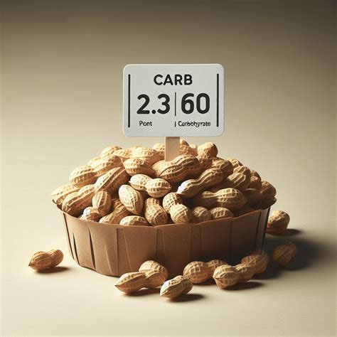 How many carbs are in peanuts (for sundaes) - calories, carbs, nutrition