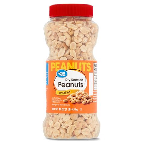 How many carbs are in peanuts dry roasted unsalted 1 tbsp - calories, carbs, nutrition