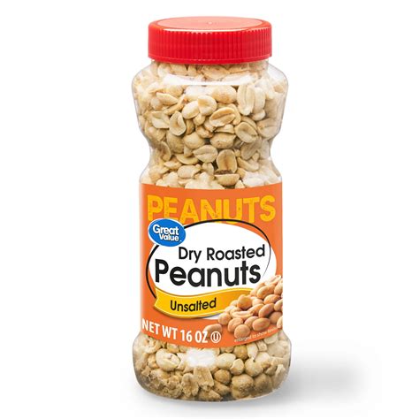 How many carbs are in peanuts dry roasted unsalted 1 tsp - calories, carbs, nutrition