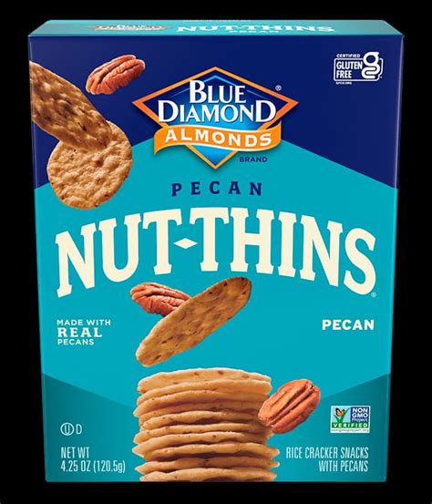 How many carbs are in pecan nut thins - calories, carbs, nutrition