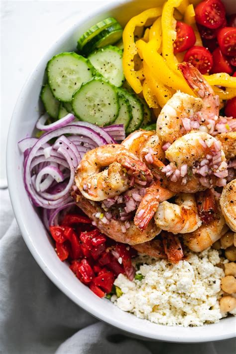 How many carbs are in pepper herb shrimp - garlic mustard pesto - red quinoa fruit salad - artichokes beets - calories, carbs, nutrition