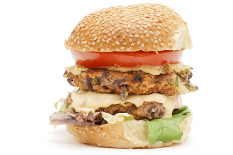 How many carbs are in pepper jack black bean burger on wheat - calories, carbs, nutrition