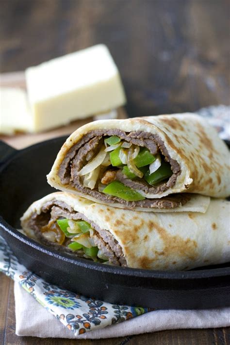 How many carbs are in philly cheese steak wrap - calories, carbs, nutrition