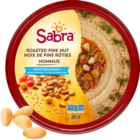 How many carbs are in pine nut hummus - calories, carbs, nutrition