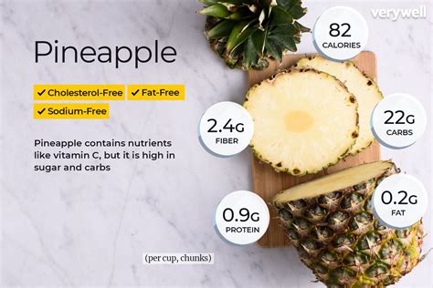 How many carbs are in pineapple - calories, carbs, nutrition