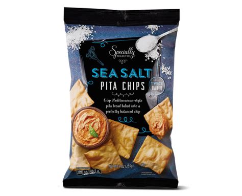 How many carbs are in pita chips with sea salt - calories, carbs, nutrition