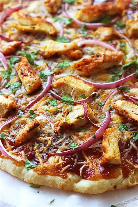 How many carbs are in pizza flatbread chicken bbq - calories, carbs, nutrition