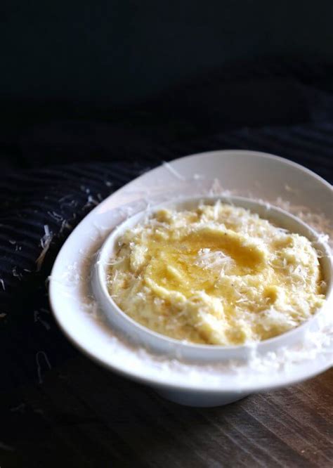 How many carbs are in polenta parmesan reduced fat 3/4 cup - calories, carbs, nutrition