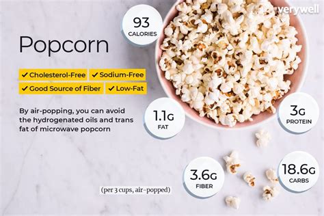 How many carbs are in popcorn bar - calories, carbs, nutrition