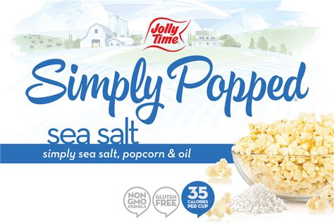 How many carbs are in popped sea salt - calories, carbs, nutrition