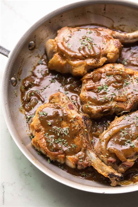 How many carbs are in pork chop with orange mustard sauce (1225.0) - calories, carbs, nutrition