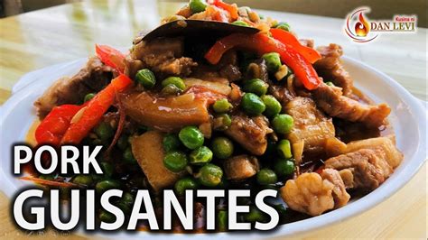 How many carbs are in pork guisantes - calories, carbs, nutrition